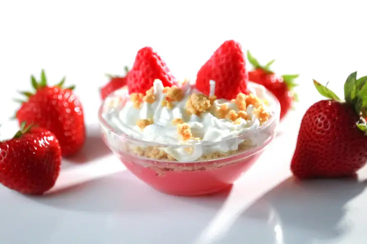 "Berry Bliss Mini Dessert Candle Bowl"